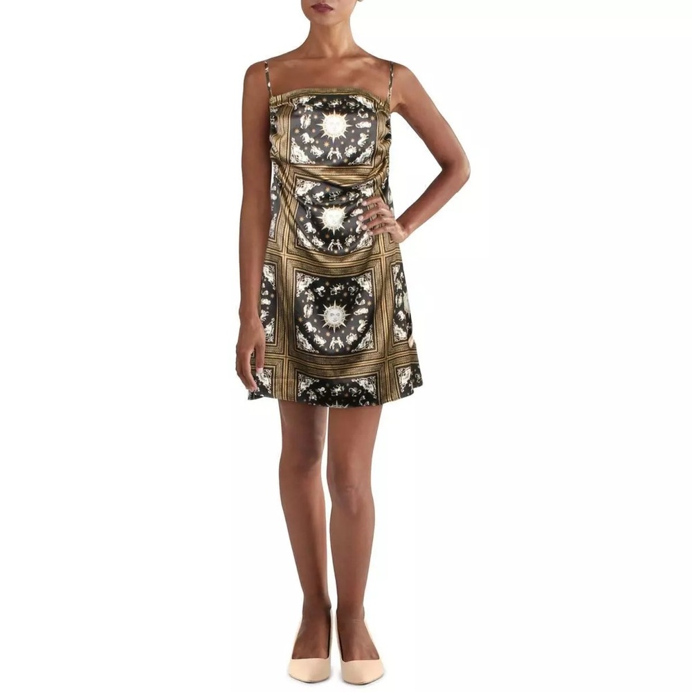Danielle Bernstein Black Moon Mini Dress